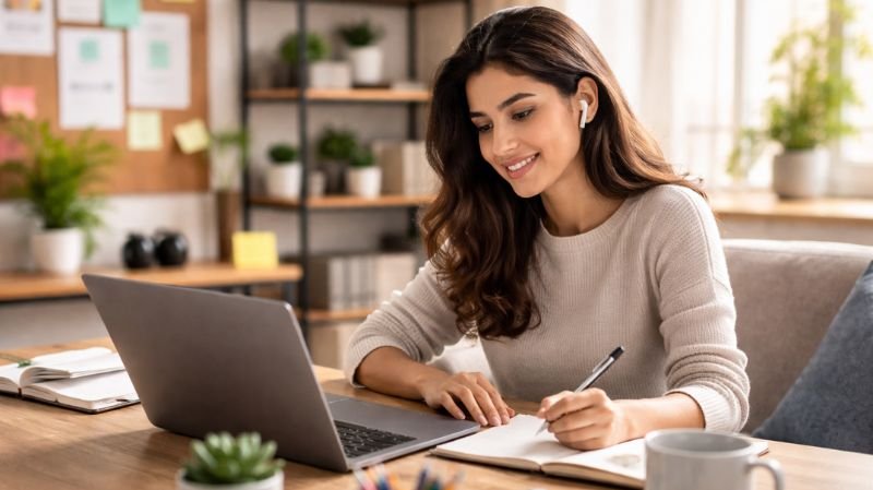 Beginner Freelancing Work From Home Setup