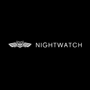 Minimalist Nightwatch logo featuring an owl with wings on a black background, representing What Are the Best AI Search Monitoring Tools